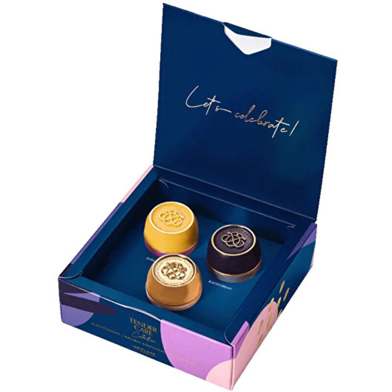 Oriflame Stebuklingų puodelių rinkinys (juodųjų serbentų, natūralių ir slyvų)