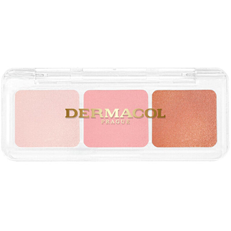 Dermacol Trio Palette - Akių šešėlių paletė 4,2 g