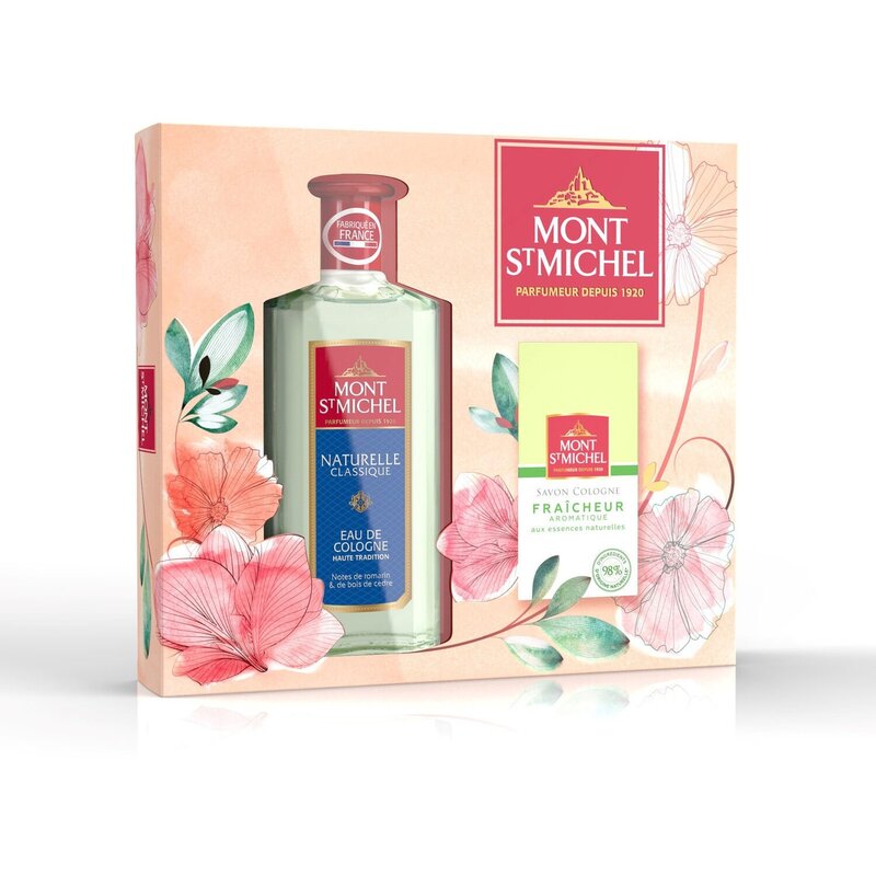 Mont St Michel Naturelle Classique Gift Set EDC 250 ml and Bar Soap 125 g