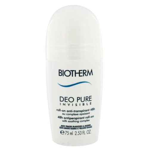 BIOTHERM Deo Pure Invisible – rutulinis antiperspirantas (75ml) Moterims