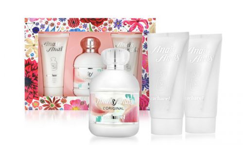 Cacharel Anais Anais L`Original dovanų rinkinys EDT 100 ml kūno losjonas ir Anais Anais L`Original 2 x 50 ml