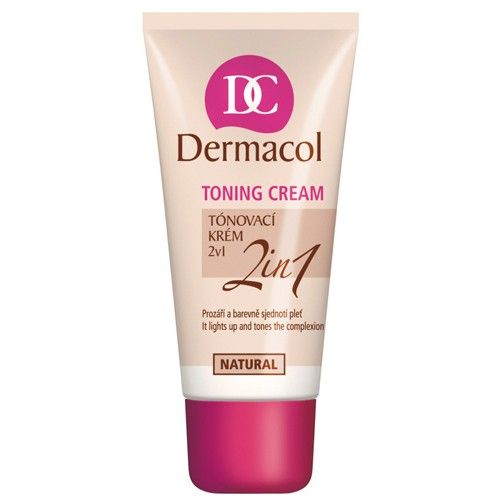 Dermacol Tonizuojantis kremas 2 viename - Tonizuojantis kremas 30 ml (Desert) Moterims