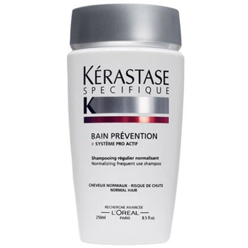 Kérastase Specifique Bain Prevention dažno naudojimo šampūnas – šampūnas nuo plaukų slinkimo ir retėjimo.