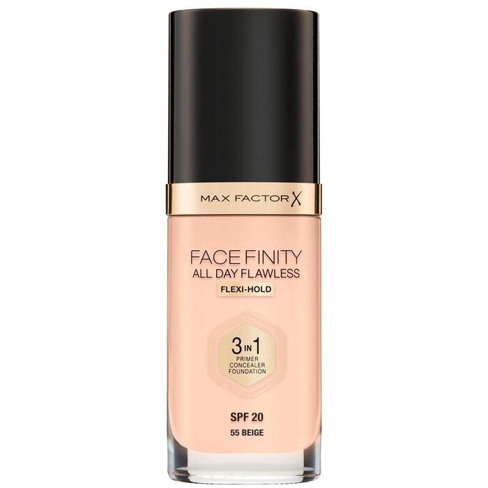 Max Factor All Day Flawless Facefinity 3 in 1 – ilgalaikis makiažas 30 ml (76 Warm Golden) Moterims