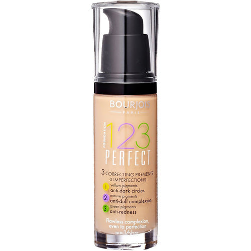 Bourjois 123 Perfect Foundation – meik täiuslikule nahale 30 ml 53 Beež Claire Naistele