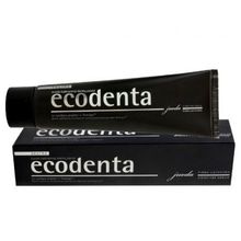 Ecodenta Juoda balinanti dantų pasta 100ml