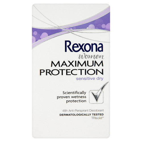 Rexona Moterims skirtas sausas dezodorantas „Maximum Protection Sensitive“