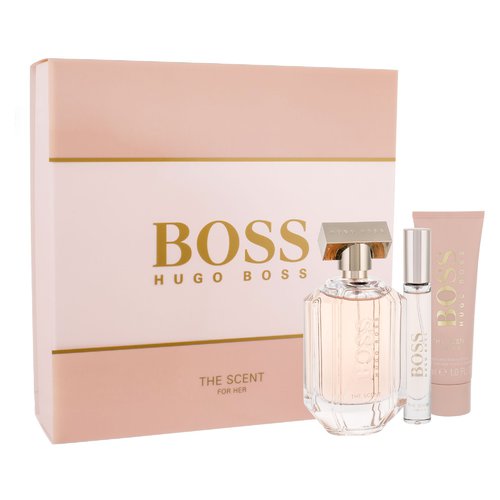 Hugo Boss Boss The Scent For Her SET EDP 100 ml + Kūno losjonas 50 ml + EDP 7.4 ml