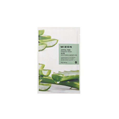 Mizon 3D veido kaukė su alavijais, skirta raminti ir drėkinti veidą Joyful Time (Essence Mask Aloe) 23 g