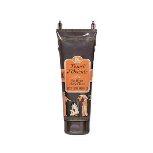 Tesori d'Oriente dušo želė su lotoso žiedais ir akacijų pienu