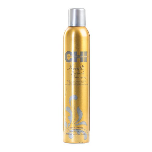  „Farouk Systems“ CHI Keratin Flex Finish plaukų lakas – lanksčios fiksacijos plaukų lakas 284,0 g Moterims