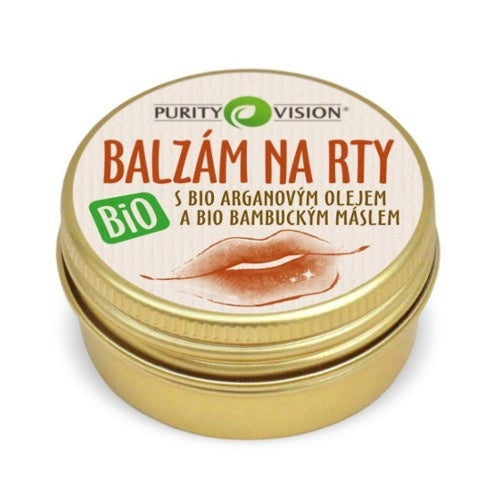 „Purity Vision BIO“ lūpų balzamas su 12 ml ekologiško argano aliejaus