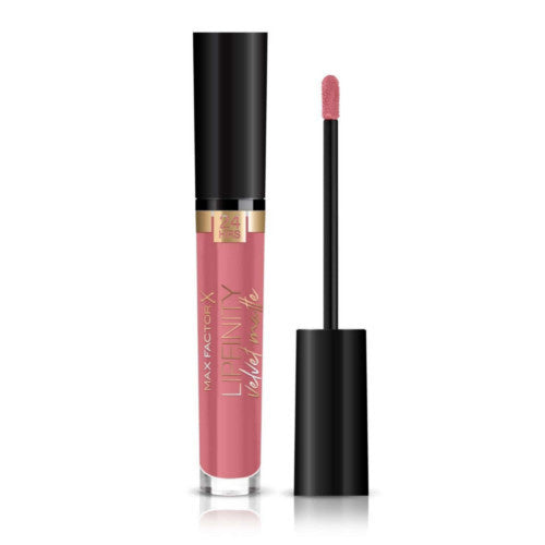 Max Factor Lipfinity Velvet Matte vedel matt (huuletoon) 4 ml (015 Nude Silk) naistele