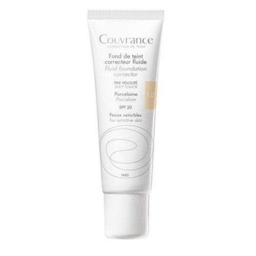 Avène Couvrance SPF 20 Fluid Foundation Corrector 30 ml  10 Porcelain