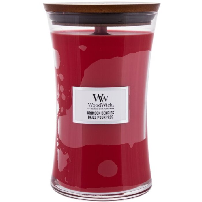 WoodWicki lõhnav küünlavaas karmiinpunased marjad 275 g (609,5 g) Unisex