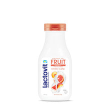 Lactovit Energijos dušo želė Peach & amp; Greipfrutas (vaisių dušo želė) 500ml