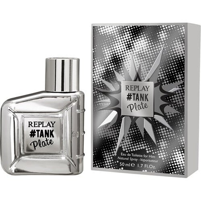 Replay Tank Plate for Him EDT