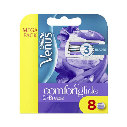 Gillette Venus Comfort Glide Breeze ( 8 vnt ) - Keičiama skutimosi galvutė