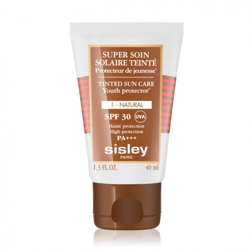Sisley Sun Tinted Sun Care SPF 30 - Apsauginis tonizuojantis veido kremas 30 ml  Amber