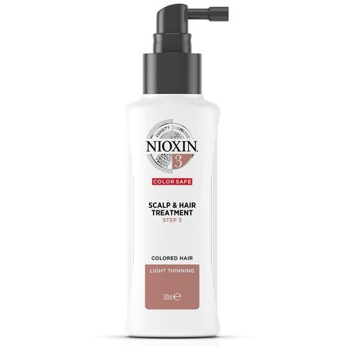 Nioxin System 3 Scalp Treatment 3 – šiek tiek ploniems chemiškai apdorotiems plaukams skirta priemonė