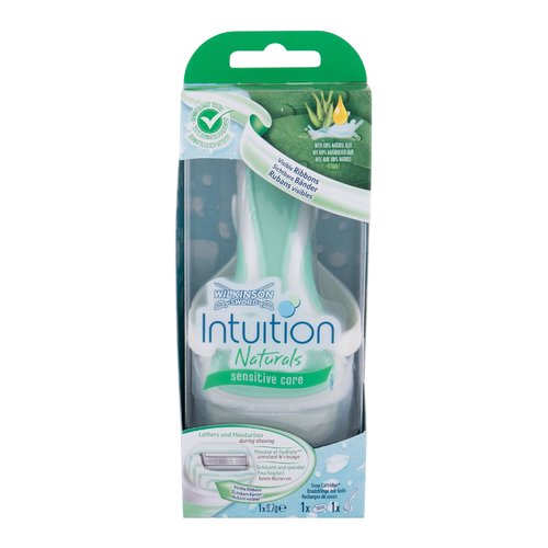 Wilkinson Sword Intuition Sensitive Care rinkinys – skustuvas su viena galvute