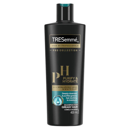 TRESemmé Cleanse and Hydrate Shampoo – puhastav šampoon rasustele juustele (400ml) naistele