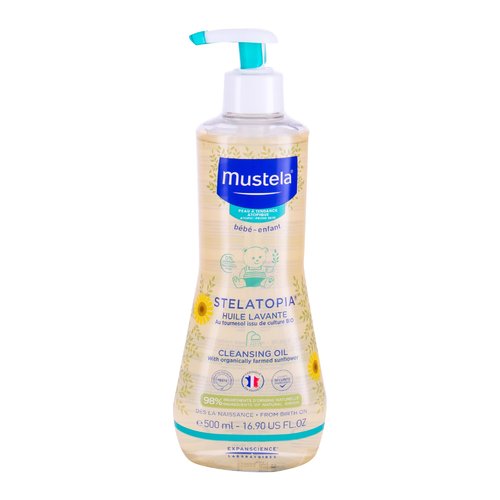 Mustela Bébé Stelatopia Shower Oil – beebi dušiõli (500ml) Unisex