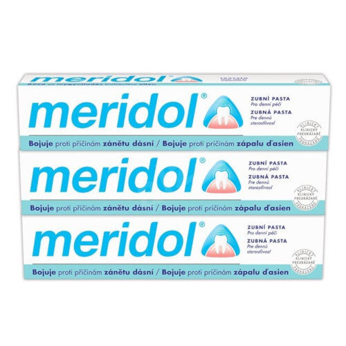 Meridol Meridol Tripack dantų pasta (3 vnt) - Dantų pasta nuo dantenų uždegimo