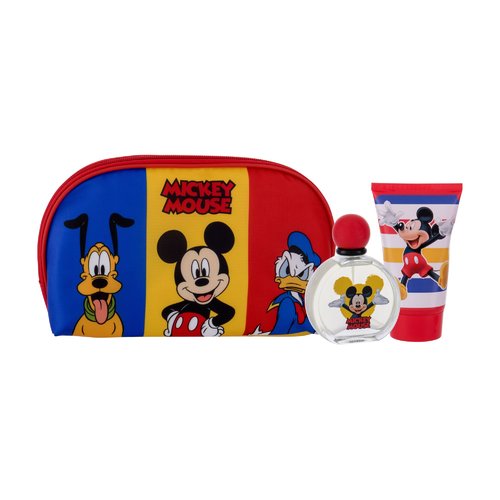FRAGRANCES FOR CHILDREN Mickey Mouse EDT gift set 50 ml, shower gel 100 ml and cosmetic bag 