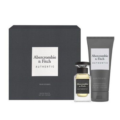 Abercrombie ja Fitch Authentic Man kinkekomplekt EDT 50 ml ja dušigeel 200 ml meestele