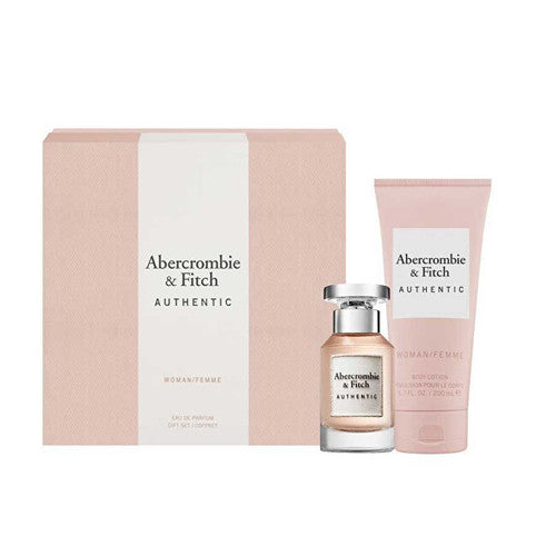 Abercrombie & Fitch Authentic Woman Gift set EDP 50 ml and body lotion 200 ml