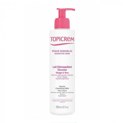 Topicrem Gentle Cleansing Milk (tundlikule ja kuivale nahale) – puhastuskreem (200ml) Naistele