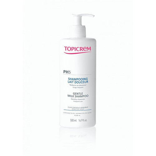 Topicrem PH5 Gentle Milk Shampoo – õrn šampoon (500ml) naistele