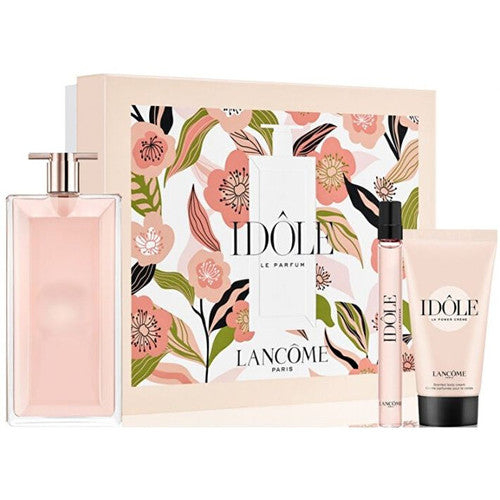 Lancome Idole Gift Set EDP parfüüm 50 ml, miniatuurne EDP parfüüm 10 ml ja kehakreem 50 ml
