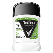 Rexona Vyrai Invisible Fresh & Power antiperspirantas - Tvirtas antiperspirantas vyrams 50ml Vyrams