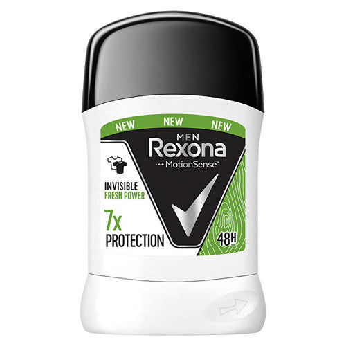 Rexona Men Invisible Fresh & Power antiperspirantas - Tvirtas antiperspirantasas vyrams