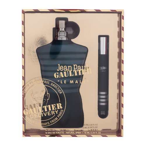 Jean Paul Gaultier Le Male dovanų rinkinys EDT 200 ml ir mini EDT 10 ml