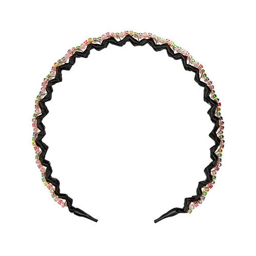 Invisibobble Rosie Fortescue Hair Halo Trendy Treasure – reguliuojama plaukų juosta Moterims
