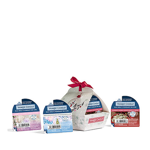 Yankee Cirle Snow Globe Wonderliri lõhnav vaha kinkekomplekt (22,0 g) Unisex