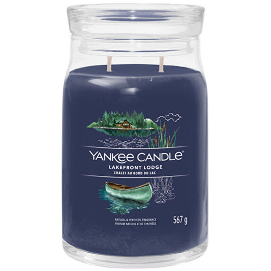 Yankee Candle „Lakefront Lodge Signature“ žvakė (namelis prie ežero)