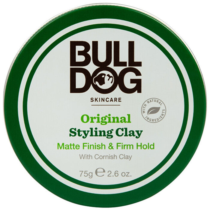 Bulldog Original Styling Clay matt viimistlus ja tugev hoidmine (75,0 g) meestele