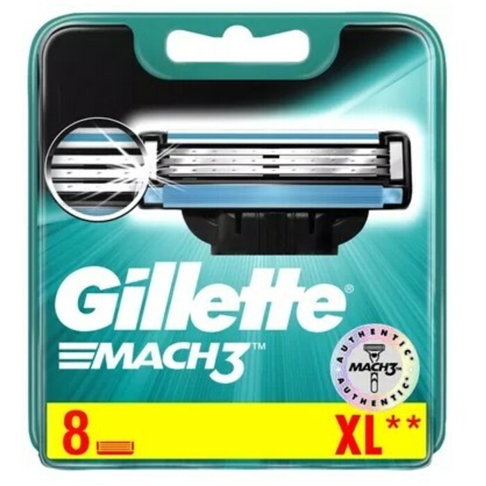 Gillette Mach3 - Atsarginės galvutės