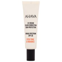 Ahava Tolygus tonas & Radiance CC Cream SPF30 – Korekční a ochranný CC kremas 30ml