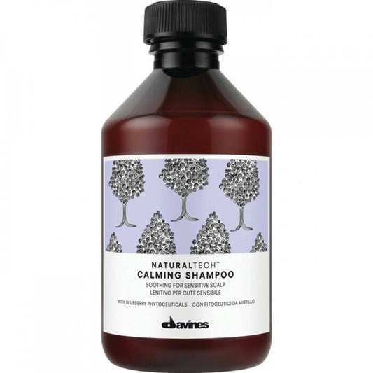 Davines NaturalTech™ Calming Šampūnas – raminantis šampūnas jautriai ir sudirgui galvos odai
