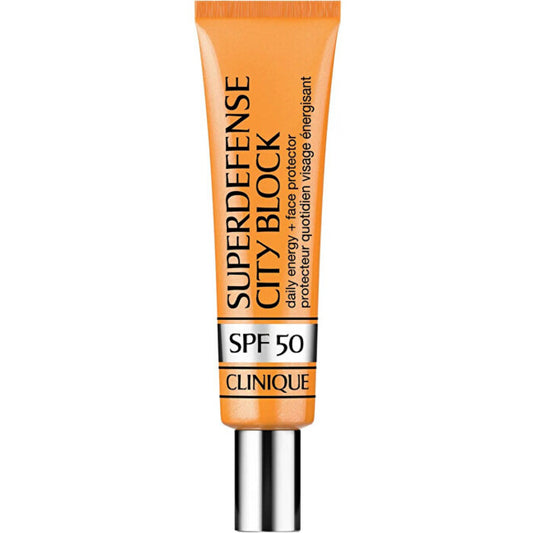 „Clinique Superdefense City Block Daily Energy + Face Protector SPF 50“