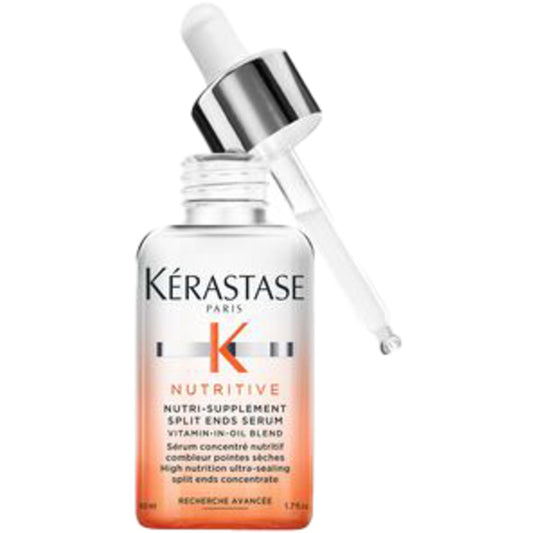 Kérastase Nutritive Nutri-Supplement serumas nuo išsišakojusių plaukų galiukų