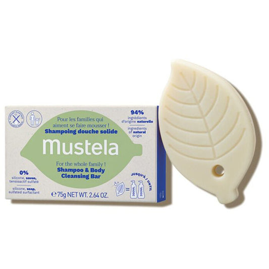 Mustela šampūnas ir kūno valymo baras