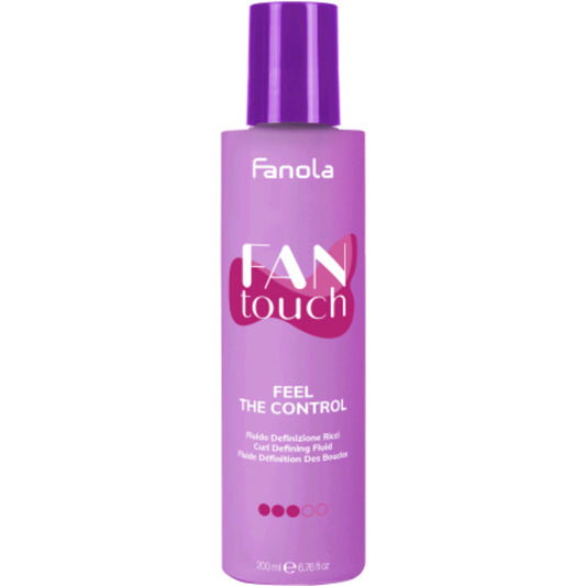 Fanola Fan Touch Feel The Control lokke määratlev vedelik 200ml Naistele