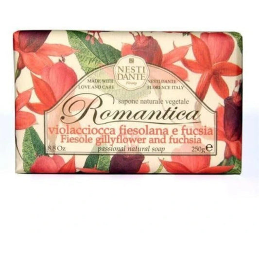 Nesti Dante Natūralus muilas „Romantica“ su žydinčia uogiene ir fuksija
