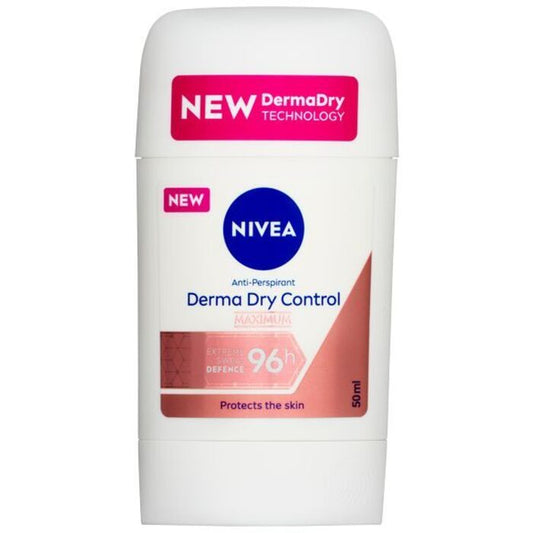 Nivea Derma Dry Control - kietas antiperspirantasas